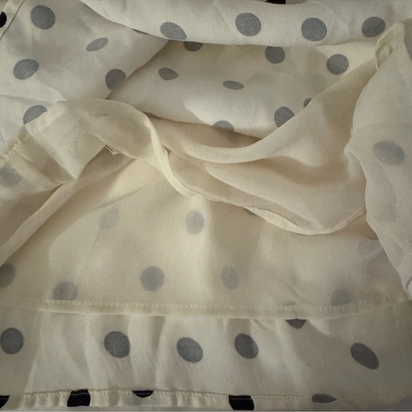 Mango Polka Dot Satin Halter Top XS NWT - Picture 7 of 9